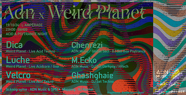 ADN X Weird Planet